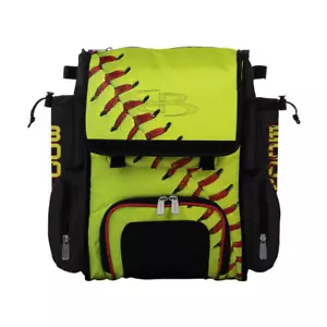 Boombah Kids Superpack Mini Zaino Softball - Borsa/Pacco Pipistrello Bambini - Homerun - Foto 1 di 10