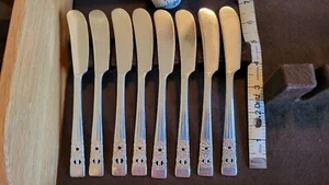 Community Oneida Silver 1936 Coronation 7 Inch Cheese Butter Jelly SpreadKnifes - Picture 1 of 11