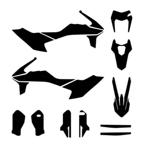 KTM 690 Enduro SMC R 2019 2020 Vector MX Template 1:1 - Picture 1 of 1