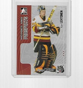 2005-2006 IN THE GAME HEROES AND PROSPECTS HOCKEY KERI LEHTONEN #62