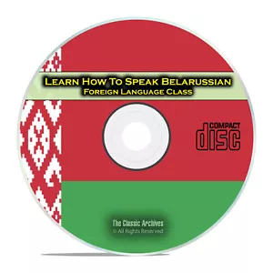 Learn How To Speak Belarussian Fast Easy Foreign Language Training Course CD G86 - Picture 1 of 1