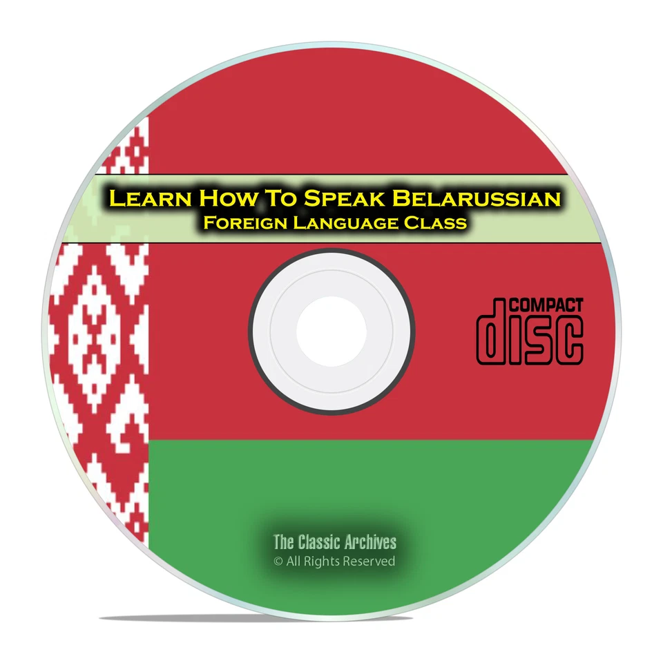 Learn How To Speak Belarussian Fast Easy Foreign Language Training Course CD G86 - Image 1 of 1