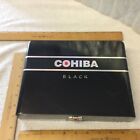 COHIBA BLACK EMPTY CIGAR BOX EXCELLENT MISC CIGAR BAR DRAWER