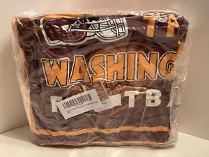 NFL Washington Football God 1st Family 2nd Then Football Fleece Throw Blanket - Picture 1 of 5