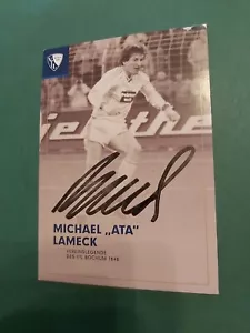 VfL Bochum, M. Lameck, tarjeta de autógrafo, fútbol - Imagen 1 de 2
