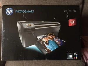 HP Photosmart AIO Printer B109a New Boxed. Printer Copier Scanner - Picture 1 of 2