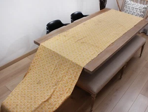 Impresión de rodillo en algodón uzbeko DE COLECCIÓN 2,40' x 10,63' envío rápido con UPS 12826 - Imagen 1 de 10