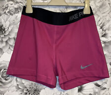 Nike Pro Gym Shorts - Size Large (14 Approx) Pink