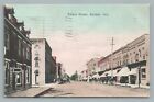 Talbot Street Aylmer Ontario?Hand Colored Antique Postcard Elgin County 1910S