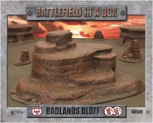 Battlefield in a Box Badlands Bluff Terrain By Battlefront FOW BB549 - Picture 1 of 1