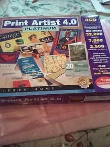 Vintage 1997 Print Artist 4.0 Platinum, 4-CD - Picture 1 of 5