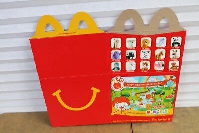 McDonald’s Happy Meal Box – 2009 Teenie Beanie Babies 2.0 Birthday Theme Vintage - Image 1 of 2