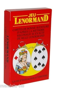 Jeu LENORMAND Cartes de bonne aventure - Imagen 1 de 2
