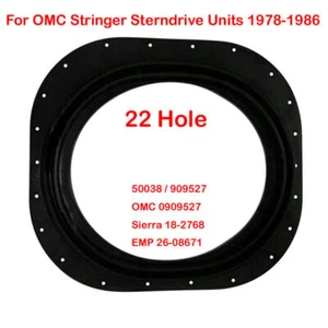 Seal Transom Boot 22 Hole Rubber Boot Bellow Seal 1978-1986 OMC Stringer 909527 - Bild 1 von 7