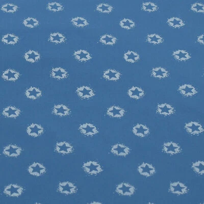 Softshell Sternchen, wind- und wasserabweisend, blau (Stoff, Meterware ab 0,50m) - Bild 1 von 4