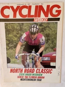 CYCLING WEEKLY - 26 FEB 1987 - NORTH ROAD CLASSIC - STEVE BAUER INTERVIEW - Picture 1 of 1