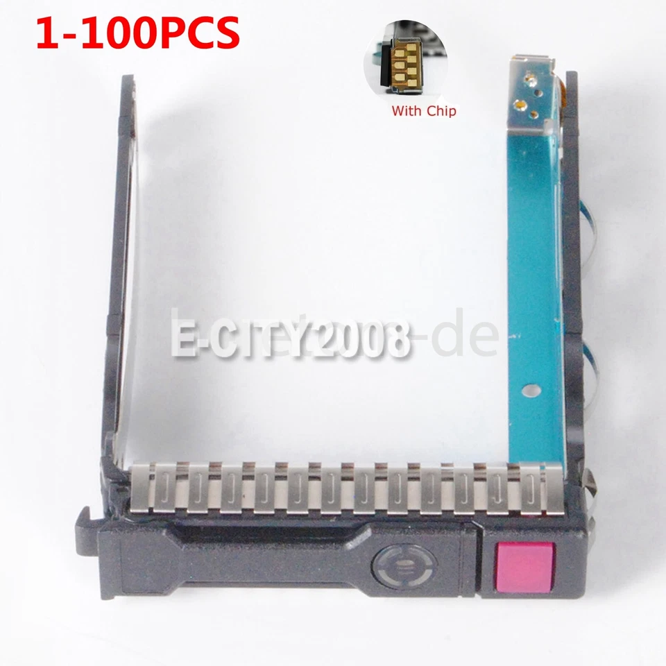 HP 651687-001 2.5" SFF HDD Tray Caddy DL380 DL380p DL360p DL360 DL180 Gen8 Gen9 - Image 1 of 1