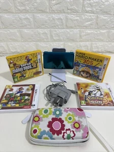 Nintendo 3DS Aqua Blue Sistema palmare - Foto 1 di 24