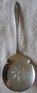 Prelude International Sterlingsilber große Tomate Entrée Servierer durchbohrt - Bild 1 von 2