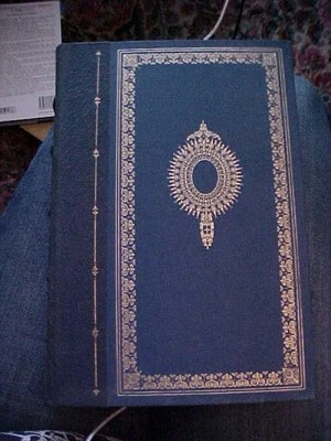 LEATHER SPINE Book  FRANKLIN LIBRARY,  VANITY FAIR, WILLIAM MAKEPEACE THACKERAY Foto 1 de 2