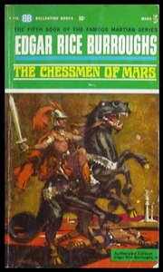 Edgar Rice Burroughs - The Chessmen of Mars - Ballantine PB 1st PRINT 1963 - Picture 1 of 1