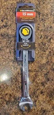 GearWrench, llave combinada de trinquete de 15 mm, 12 puntos Foto 1 de 4