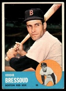 1963 Topps Eddie Bressoud Boston Red Sox #188 - Picture 1 of 2