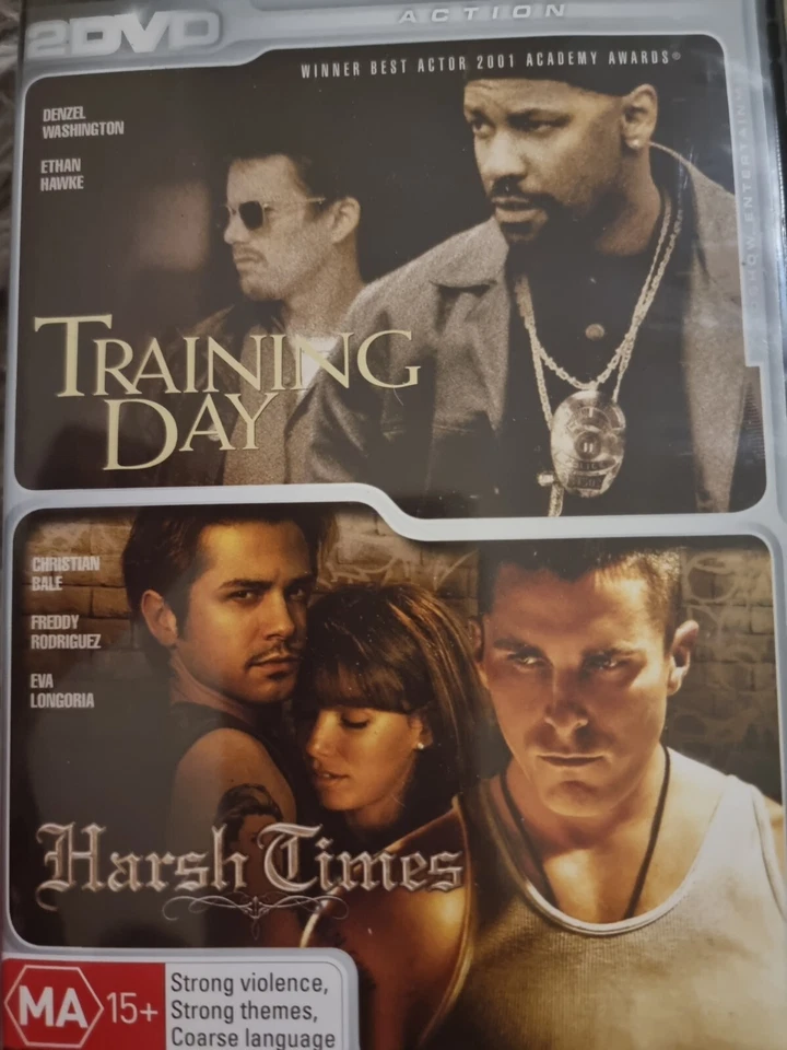 Training Day / Harsh Times (Brand New 2 DVDs) - Region 4 (Free Shipping) - image 1 of 1