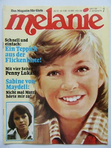 Melanie Nr 7/1976, Ireen Sheer, Sabine von Maydell, Simone Rethel, Klaus Wildbol - Bild 1 von 2