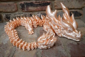 BIG Articulated Dragon 3D Printed - Picture 1 of 5