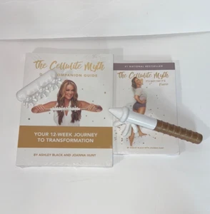 Ashley Black Guru Set Seal Books Cellulite Massager Fascia FaceBlaster Mini 1 - Picture 1 of 7