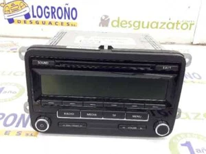 1K0035186AN audio system cd radio for VOLKSWAGEN GOLF VI 1.6 TDI 2008 899695 - Imagen 1 de 5
