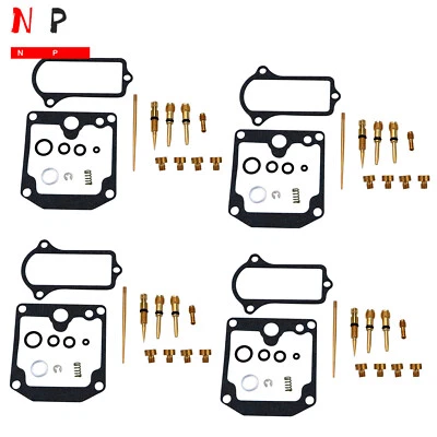 4x Carburetor Carb Rebuild Repair Kit For 1977-1979 Kawasaki KZ 650 B/C/D - Image 1 of 4