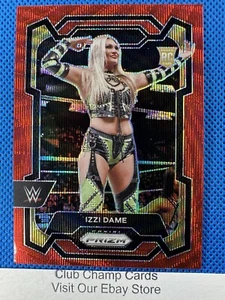2024 #116 Izzi Dame Panini Prizm WWE NXT Ruby Wave Prizm RC - Picture 1 of 2