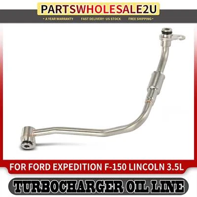 Línea de refrigerante de aceite turbocompresor para Ford Expedition 2018-2021 F-150 2017-2020 3,5 L Foto 1 de 4