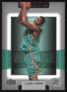 2003-04 Upper Deck Finite #/1999 Jamaal Magloire #124 New Orleans Hornets - Picture 1 of 2