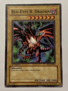 Red-Eyes B. Dragon (SD1-EN002) 1ª Edición - Yu-Gi-Oh! Tarjeta - Imagen 1 de 4