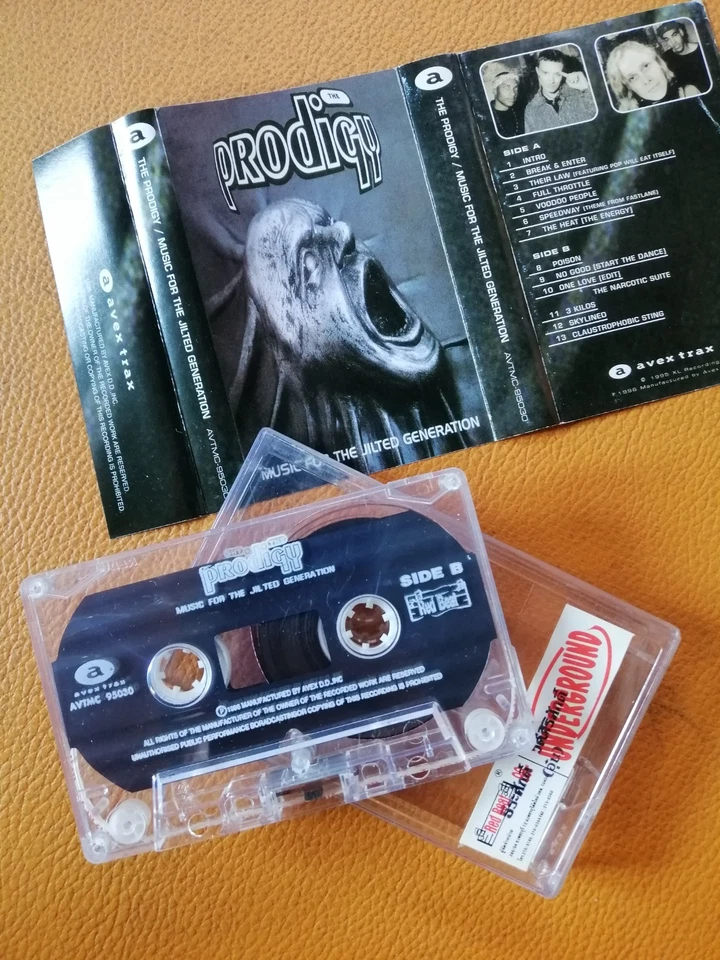 The Prodigy / Music For The Jilted Generation ORIGINAL CASSETTE THAILAND EDITION - Image 1 of 2