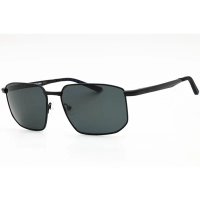 Gafas de sol Zeiss para hombre mate negro metal geométrico montura completa ZS23139SP 002 Foto 1 de 2