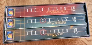 X-Files Season 4 (four) 1997 6 episodes VHS Box Set Momento, Tempur, Max - Picture 1 of 3