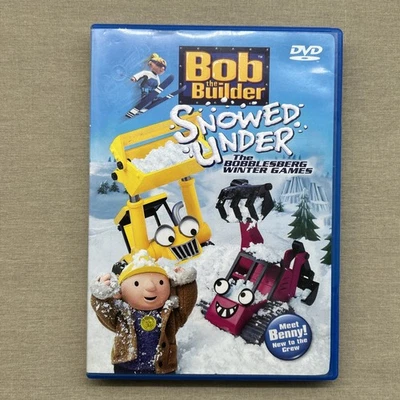 Bob the Builder: Snowed Under: Bobblesberg Winter Games (DVD 2004) Preschool TV Foto 1 de 4