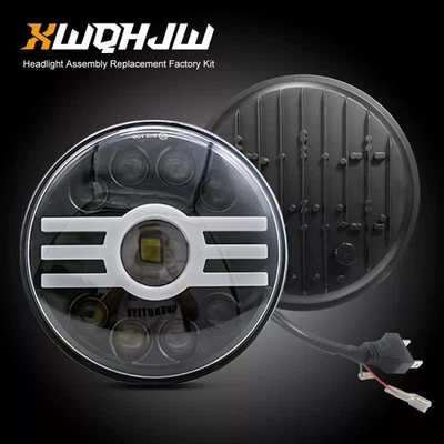 2x Faros LED redondos de 7" haz DRL para camioneta Ford F100 F250 F350 1953-1977 Foto 1 de 4