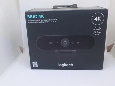 New Logitech Brio 4K Webcam-60fps-4096 X 2160 Video-Auto-Focus 5X Digital Zoom - Image 1 of 4