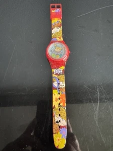 VTG Rugrats The Movie Digital Wrist Watch Viacom 1998 Nickelodeon Burger King - Picture 1 of 4