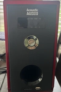 Acoustic Audio AA5102 Bluetooth Powered 5.1 Speaker System Home Theater Surround - Picture 1 of 14