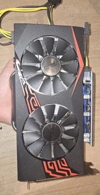 ASUS AMD Radeon EX RX570 4GB GDDR5 PCI-E Graphics Video Card DP DVI HDMI - Image 1 of 4