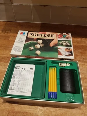 Vintage Original Yahtzee Board Game Boxed MB Games 1982 Missing 2 Dice & Inst - Image 1 of 4