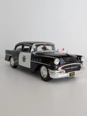 1/26 MAISTO - BUICK - CENTURY POLICE 1955 31295 - Immagine 1 di 4