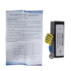 RJ45 Surge Protector for Protection for Arrester For 10/100M Ethernet - Picture 1 of 5
