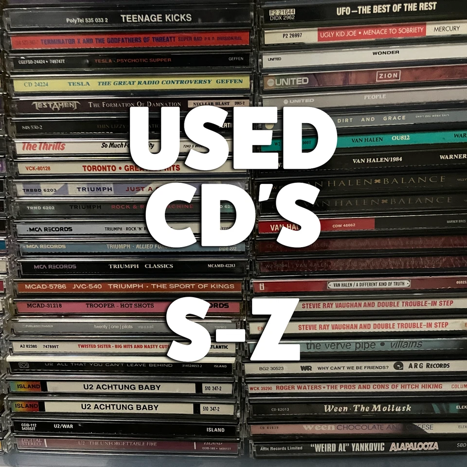 PICK & CHOOSE CD Music Albums (S-Z) Very Good Vintage Compact Discs VG - Image 1 of 1